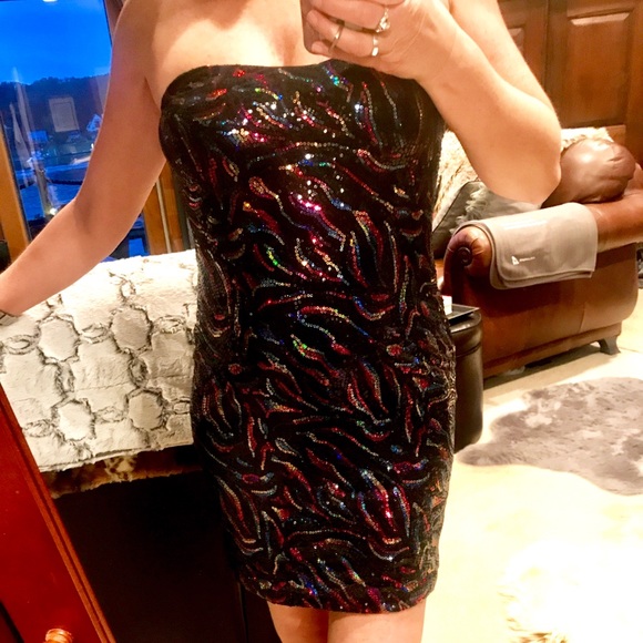 As U Wish Dresses & Skirts - 🌸🌺 Fabulous little Glittery party dress ,Easy !